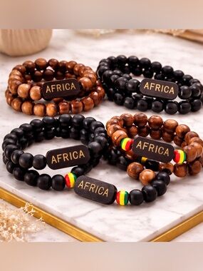 🎂Handmade AFRICAN Beaded Bracelets